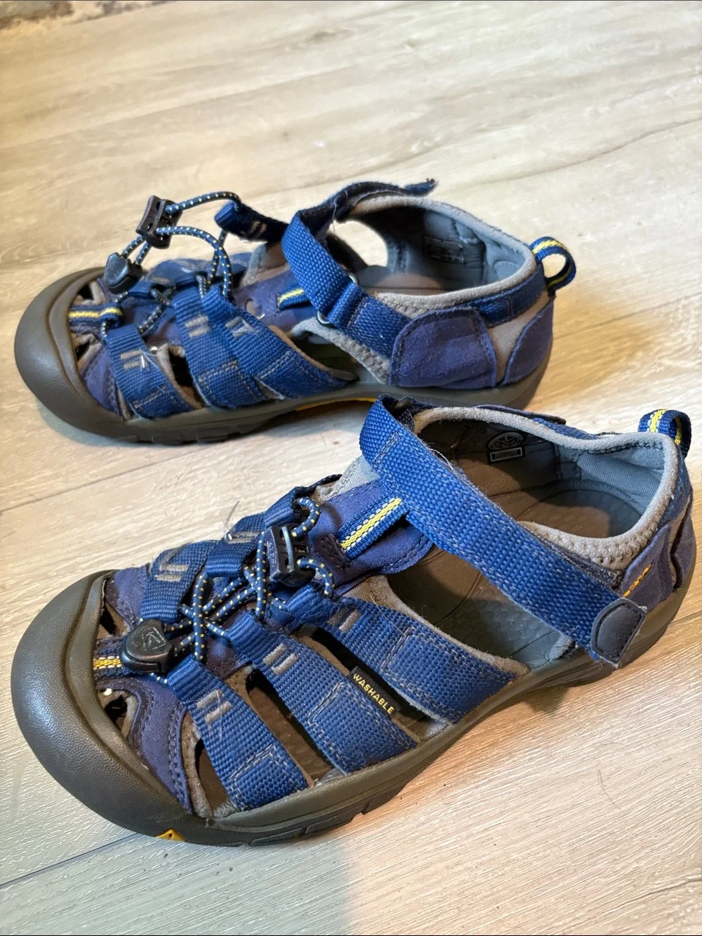 Keen Kids Navy Blue Closed-Toe Outdoor Sandals